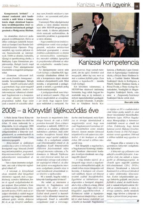 Kanizsa 2008 02 07 11old - 2008 - A könyvtári tájékozódás éve.jpg Kanizsa 2008 02 07 11old - 2008 - A könyvtári tájékozódás éve.jpg