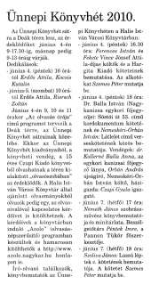 Nagykanizsai Maraton 2010 06 04 022sz 02old - Ünnepi Könyvhét 2010.jpg Nagykanizsai Maraton 2010 06 04 022sz 02old - Ünnepi Könyvhét 2010.jpg