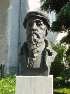 Sopron, Deák tér 02. Ref.templom, Kálvin mellszobor.jpg Sopron, Deák tér 02. Ref.templom, Kálvin mellszobor.jpg