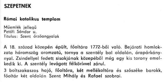 Szepetnek - Zala megye műemlékei 1979 103old.jpg Szepetnek - Zala megye műemlékei 1979 103old.jpg