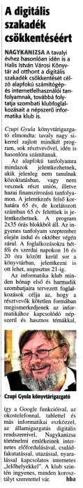 Zalai Hírlap 2017 08 10 185sz 04old - A digitális szakadék csökkentéséért.jpg Zalai Hírlap 2017 08 10 185sz 04old - A digitális szakadék csökkentéséért.jpg