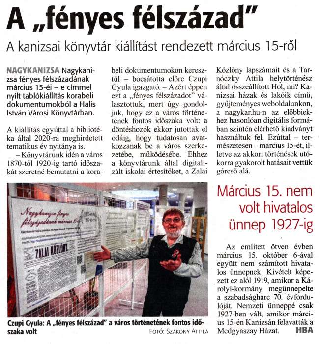 Zalai Hírlap 2020 03 14 063sz 07old - A fényes félszázad.jpg Zalai Hírlap 2020 03 14 063sz 07old - A fényes félszázad.jpg