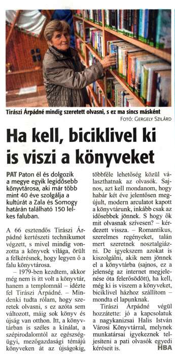 Zalai Hírlap 2020 12 28 302sz 05old - Ha kell biciklivel.jpg Zalai Hírlap 2020 12 28 302sz 05old - Ha kell biciklivel.jpg
