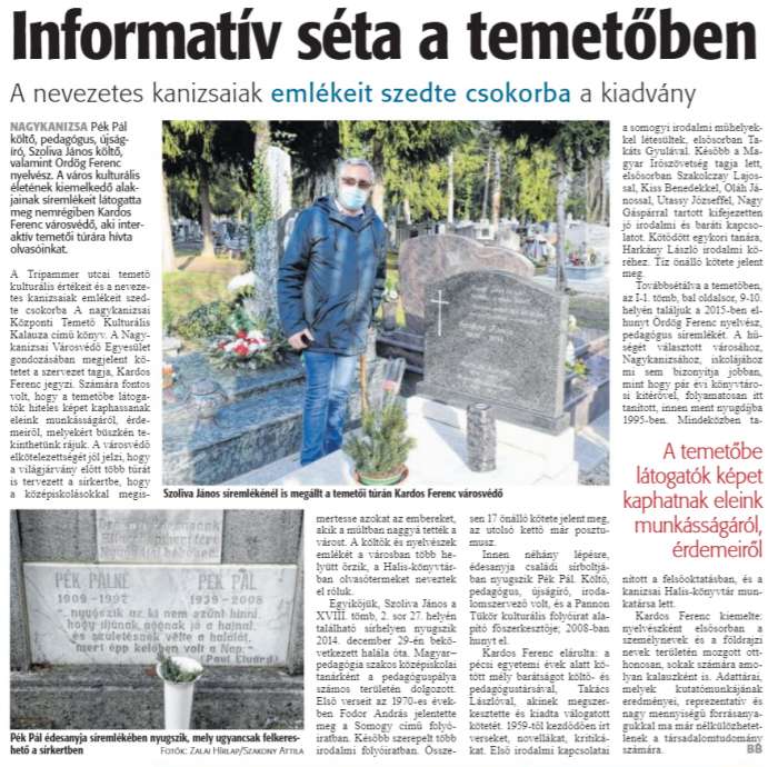 Zalai Hírlap 2021 04 07 010old - Informatív séta a temetőben.jpg Zalai Hírlap 2021 04 07 010old - Informatív séta a temetőben.jpg