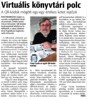 Zalai Hírlap 2022 05 17 113sz 16old - Virtuális könyvtári polc.jpg Zalai Hírlap 2022 05 17 113sz 16old - Virtuális könyvtári polc.jpg