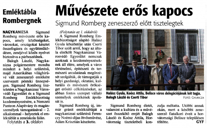 Zalai Hírlap 2023 03 25 01,03old - Emléktábla Rombergnek.jpg Zalai Hírlap 2023 03 25 01,03old - Emléktábla Rombergnek.jpg