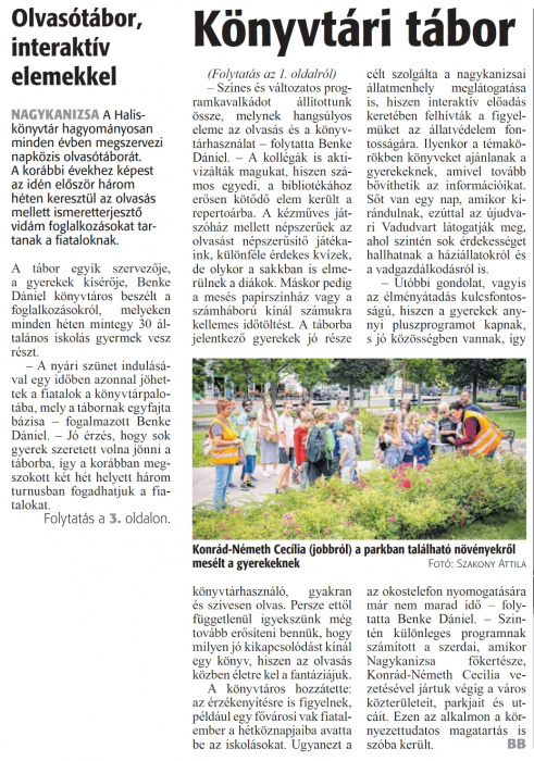 Zalai Hírlap 2024 07 05 155sz 01,03old - Könyvtári tábor.jpg Zalai Hírlap 2024 07 05 155sz 01,03old - Könyvtári tábor.jpg